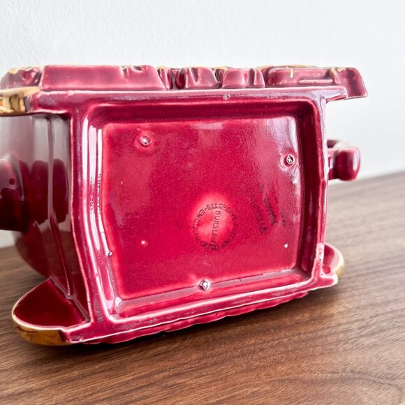 Cinderella Carriage Teapot with Gold Gilding, Ellgreave Pottery Co, 1941-1952 - Picture 10 of 10